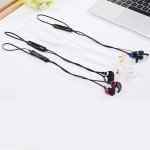 Wholesale Bluetooth Sports Earbuds Headphone BT16 (Blue Black)